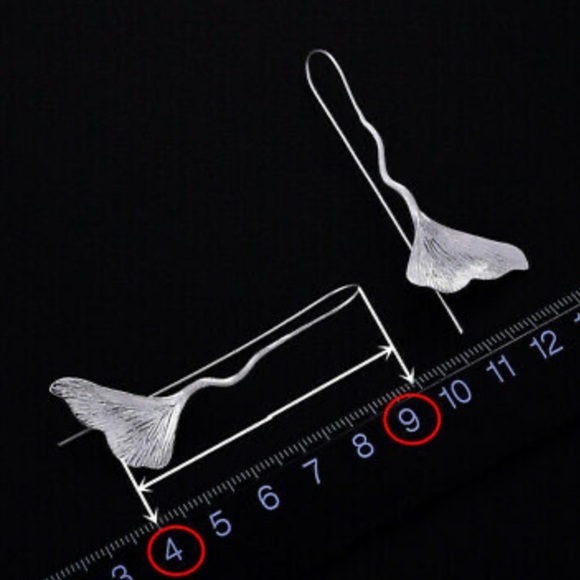 New Sterling silver earrings - Picture 2 of 3